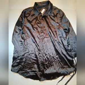 Pretty Little Thing Button Down Dress Size Large/ Eur 46